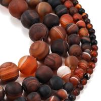 Natural Miracle Agate Beads, Round, polished, different size for choice & frosted, Sold Per 14.96 Inch Strand