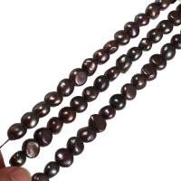 Cultured Baroque Freshwater Pearl Beads, coffee color, Grade A, 12-13mm, Hole:Approx 0.8mm, Sold Per 14.5 Inch Strand