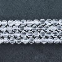 Natürlicher Quarz Perlen Schmuck, Kürbis, poliert, DIY, keine, verkauft per 38 cm Strang