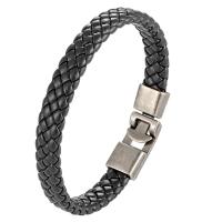PU Leather Bracelet with Zinc Alloy & for man 9.50mm Sold By PC