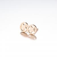 Stainless Steel Stud Earrings Star fashion jewelry & for woman Sold By Pair