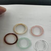 Acrylic Finger Ring, Unisex, more colors for choice, 100PCs/Bag, Sold By Bag