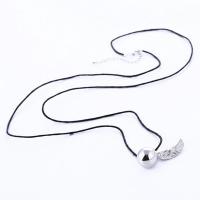 Brass Necklace, plated, for woman, more colors for choice, 20mm, Length:80 cm, Sold By PC