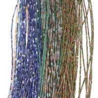 Mišrios Gemstone beads, Brangakmenis, Skiltis, Pasidaryk pats, daugiau spalvų pasirinkimas, 4x2mm, Parduota už 38 cm Strand