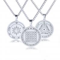 Stainless Steel Jewelry Necklace, fashion jewelry & Unisex & different designs for choice, Length:23.62 Inch, Sold By PC