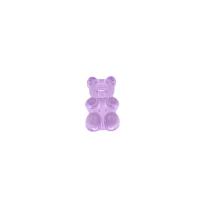 Acrylic Jewelry Beads, Bear, DIY, more colors for choice, 18x11mm, 100PCs/Bag, Sold By Bag