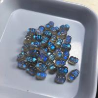 Mondstein Perlen, Zylinder, poliert, DIY, gemischte Farben, 8-11mm, verkauft von G