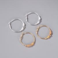 Zinc Alloy Hoop Earring fashion jewelry & for woman Sold By Pair