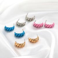 Tibetan Style Stud Earring, plated, fashion jewelry & for woman, more colors for choice, Sold By Pair