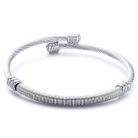 Titanium Steel Cuff Bangle, fashion jewelry & for woman, Sold By PC