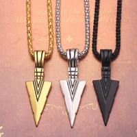 Zinc Alloy Jewelry Necklace Arrow plated Unisex & lantern chain nickel lead & cadmium free Sold By PC