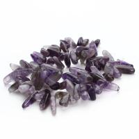 Natural Amethyst Beads irregular DIY purple 8-25mm Sold Per 45 cm Strand