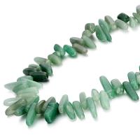Natural Aventurine Beads Green Aventurine irregular DIY green 8-25mm Sold Per 38 cm Strand