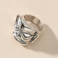 Cink Alloy Otvorena prst prsten, pozlaćen, Podesiva & modni nakit & bez spolne razlike, više boja za izbor, Prodano By PC