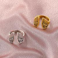 Zinc Alloy Cuff Finger Ring plated fashion jewelry & for woman Sold By PC