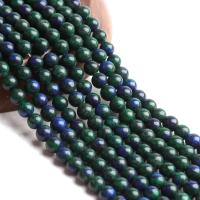 Demidowit Perle, rund, poliert, DIY, gemischte Farben, verkauft per 38 cm Strang