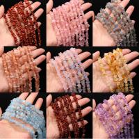Gemstone Chips, Natural Stone, irregular, DIY, more colors for choice, 3x5-6x4mm, Sold Per Approx 40 cm Strand
