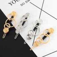Hair Clip, Tibetan Style, plated, fashion jewelry & for woman, more colors for choice, 54x24mm, Sold By PC