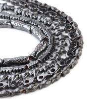 Magnetic Hematite Beads, polished, DIY, black, Sold Per 38 cm Strand