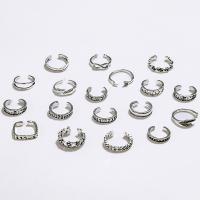 Tibetan Style Toe Ring, plated, 18 pieces & fashion jewelry & for woman, original color, Sold By Set