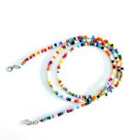 Seedbead Mask Chain Holder, with Tibetan Style, anti-skidding & different size for choice, more colors for choice, 10PCs/Lot, Sold By Lot