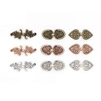 Zinc Alloy Hook and Eye Clasp plated Sold By Lot