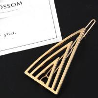 Hair Clip, Tibetan Style, Triangle, plated, fashion jewelry & different styles for choice & for woman, more colors for choice, Sold By PC