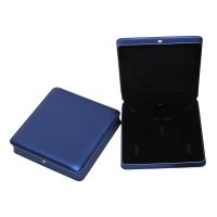 Caja de joyería multifuncional, Cuero de PU, con Pana, más colores para la opción, 190x190x40mm, Vendido por UD