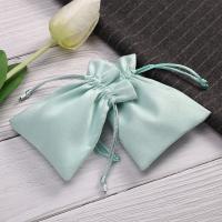 Jewelry Pouches Bags Suede dustproof green Sold By PC