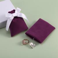 Jewelry Pouches Bags, Velveteen, different size for choice, more colors for choice, Sold By PC
