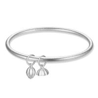 Brass Bracelet & Bangle silver color plated & for woman silver color nickel lead & cadmium free Sold By PC