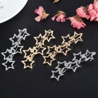 Hair Clip, Tibetan Style, Star, plated, fashion jewelry & for woman, more colors for choice, 57x23mm, Sold By PC