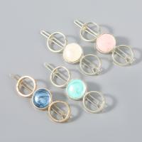 Hair Clip, Tibetan Style, fashion jewelry & for woman & enamel, more colors for choice, Sold By PC