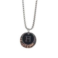 Stainless Steel Jewelry Necklace, Alphabet Letter, fashion jewelry & for man, original color, 700x35mm, Sold By PC