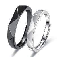 Couple Finger Rings Brass Geometrical Pattern plated Unisex nickel lead & cadmium free 3.50mm Sold By PC