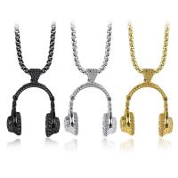 Titanium Steel Necklace, with 3mm extender chain, plated, box chain & different styles for choice & for man, more colors for choice, 33x43mm, Length:Approx 600 mm, Sold By PC