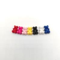 Acrylic Jewelry Beads, Bear, DIY, more colors for choice, 18x11x7.60mm, 100PCs/Bag, Sold By Bag