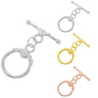 Brass Toggle Clasp, plated, more colors for choice, 23x33mm, Hole:Approx 3mm, 10PCs/Lot, Sold By Lot