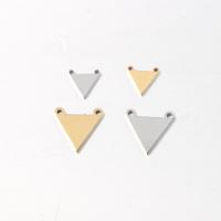 Stainless Steel Connector Triangle polished DIY Sold By PC