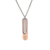 Titanium Steel Necklace plated Unisex & rolo chain Length Approx 23.62 Inch Sold By PC