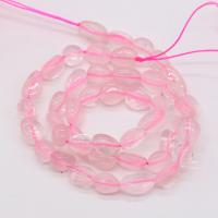 Natural Rose Quartz Beads irregular 11 pieces & DIY light pink 6-8mm Sold Per 38 cm Strand