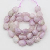 Kunzit Perle, Unregelmäßige, natürlich, DIY, hellviolett, 10-12mm, verkauft per 38 cm Strang