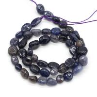 Iolite Perle, Unregelmäßige, natürlich, DIY, violett, 6-8mm, verkauft per 38 cm Strang