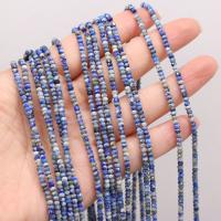 Natural Lapis Lazuli Beads, Abacus, DIY & faceted, mixed colors, 3x2mm, Sold Per 38 cm Strand