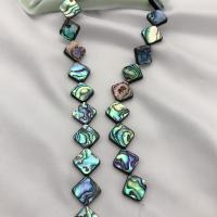 Abalone Shell Beads, Rhombus, DIY, mixed colors, 12x12mm, 26PCs/Strand, Sold Per 38 cm Strand