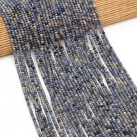 Gemstone Jewelry Beads, Aquamarine, Abacus, DIY & faceted, mixed colors, 2x3mm, Sold Per 38 cm Strand