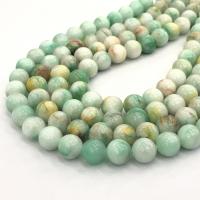 Perles en jade, Rond, poli, DIY, couleurs mélangées, 10mm, Vendu par 38 cm brin