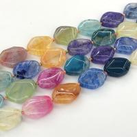 Natürliche Drachen Venen Achat Perlen, Drachenvenen Achat, poliert, DIY, farbenfroh, verkauft per 38 cm Strang