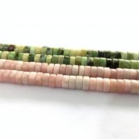 Opal Beads, Flat Round, polished, DIY, more colors for choice, 2x4mm, Sold Per 38 cm Strand