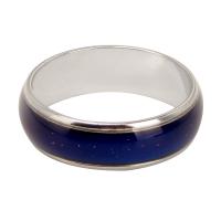 Mood Finger Ring, Brass, with Acrylic, plated, Unisex & change their color according to the temperature, mixed colors, Sold By PC